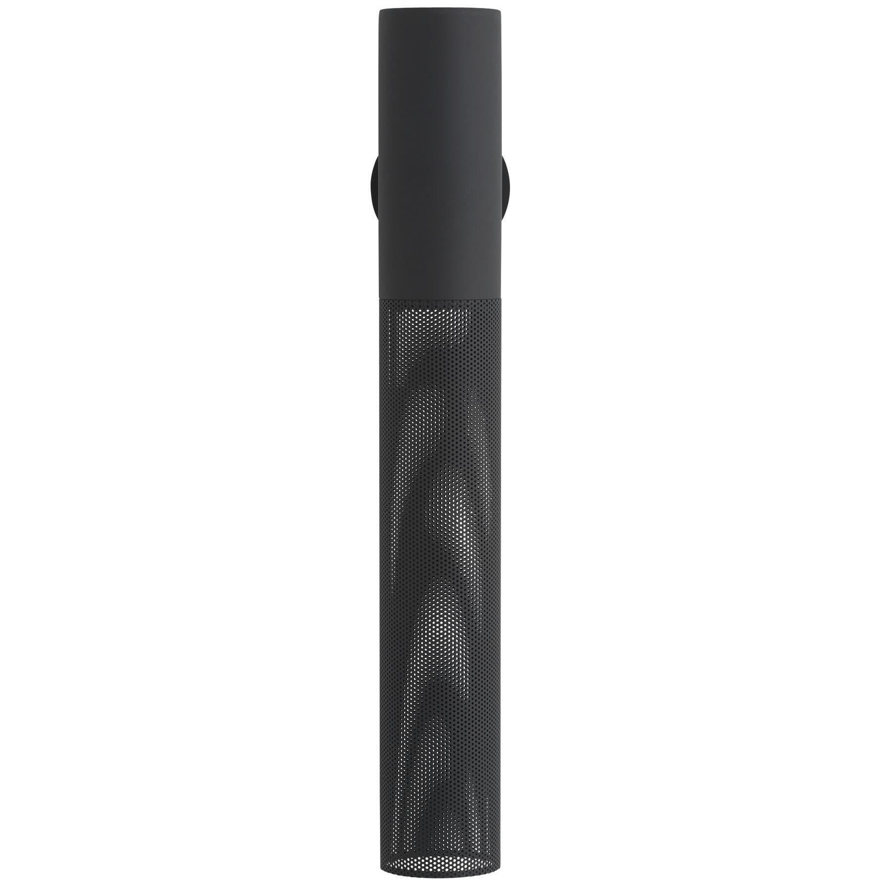 Punch 1 Light 30 inch Marine Grade Matte Black Outdoor Sconce, Large