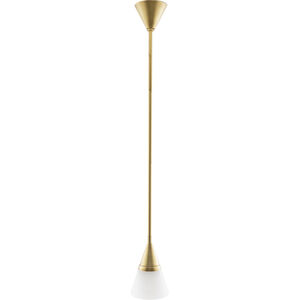 Rai 1 Light 7 inch Antique Brass Pendant Ceiling Light