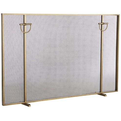 Brooklyn 48 inch Antique Brass Fire Screen
