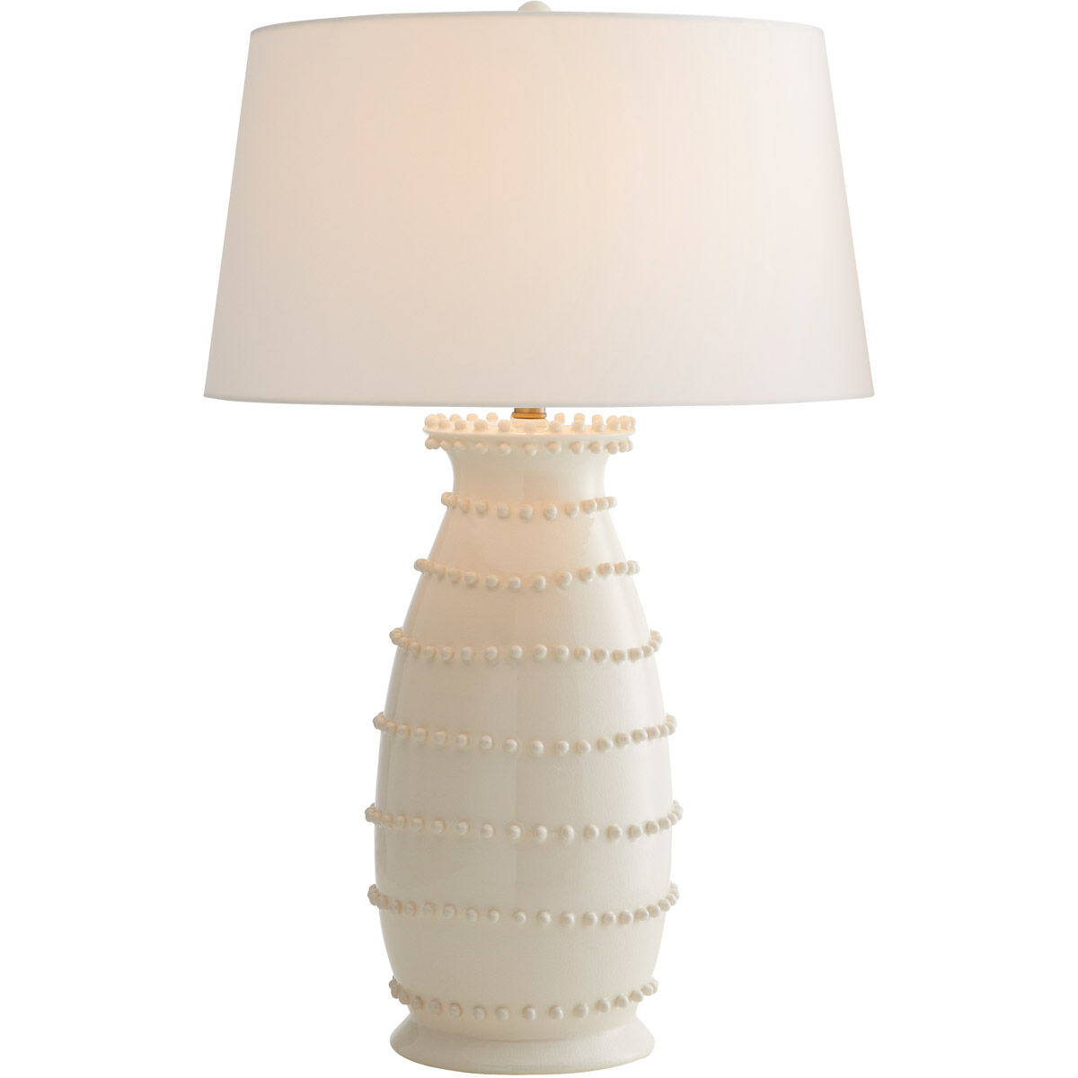 Spitzy 30.5 inch 150 watt Ivory Lamp Portable Light