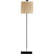 Livingston 66 inch 150.00 watt Blackened Iron Floor Lamp Portable Light