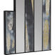 Darcy 34 X 30 inch Blackened Iron Mirror