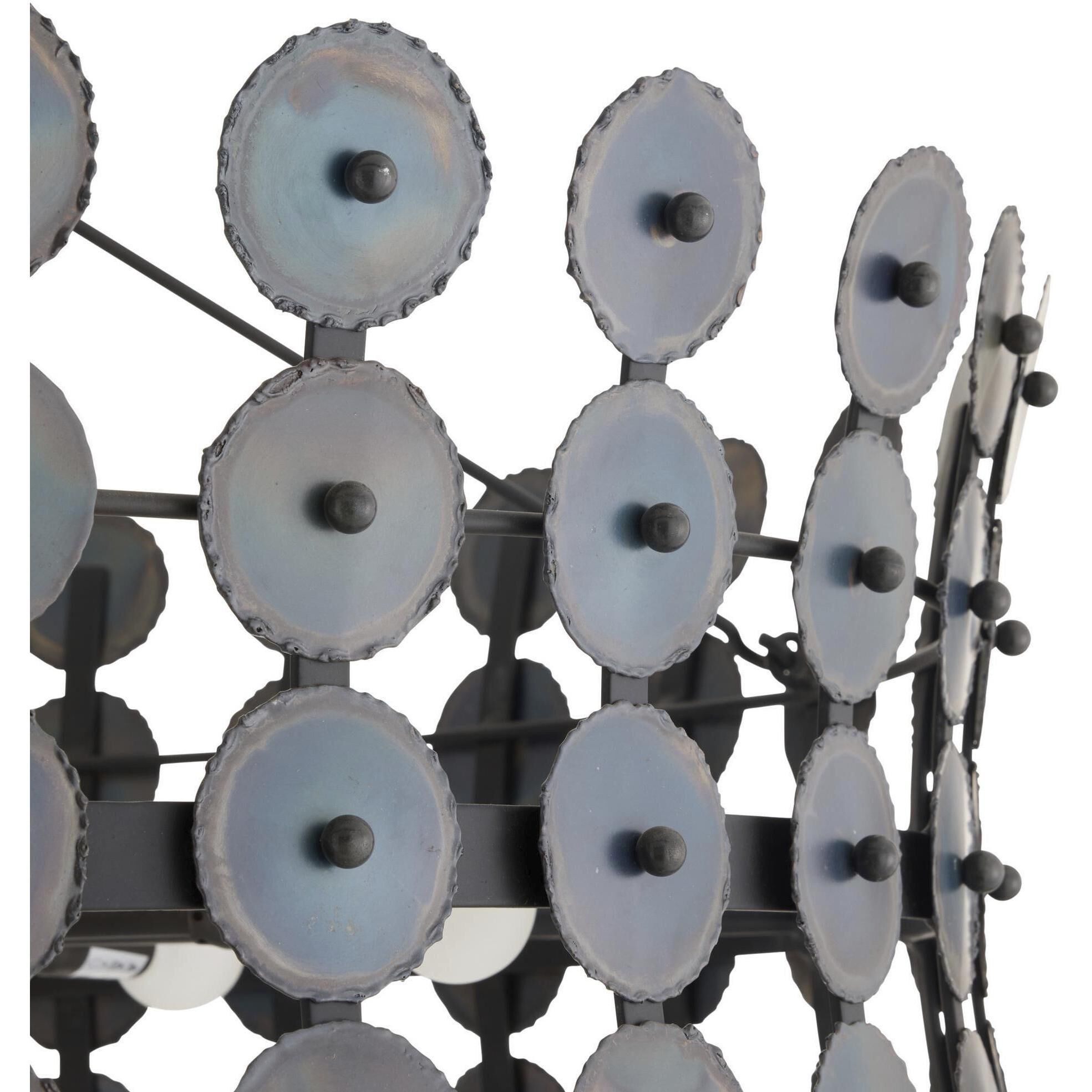 Imperia 6 Light 36 inch Burnt Iron Chandelier Ceiling Light