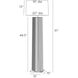 Fortunata 61 inch 150.00 watt Ivory and Heritage Brass Floor Lamp Portable Light