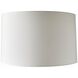 Dynasty 150.00 watt Ivory Table Lamp Portable Light
