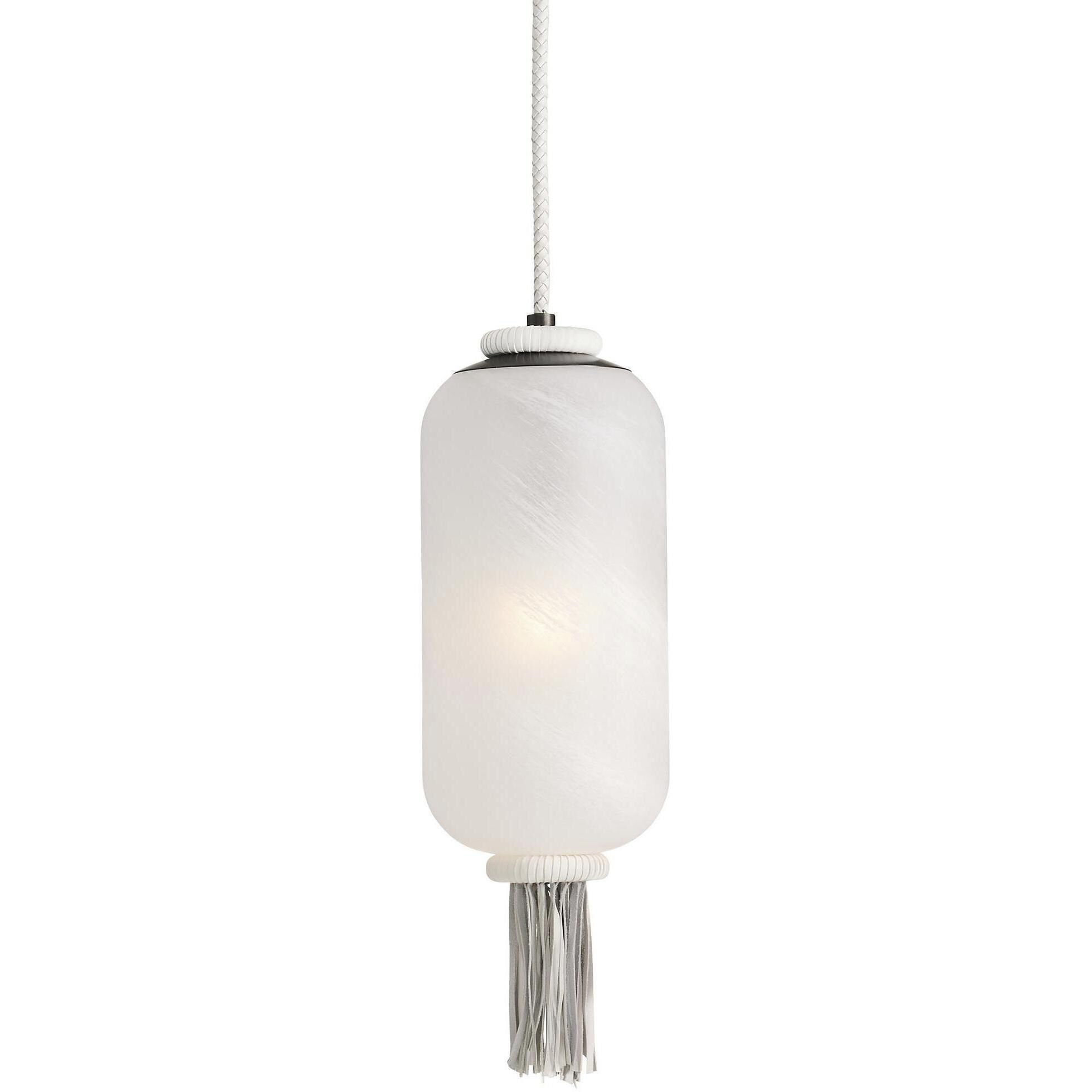 Leandra 1 Light 8 inch White Swag Pendant Ceiling Light