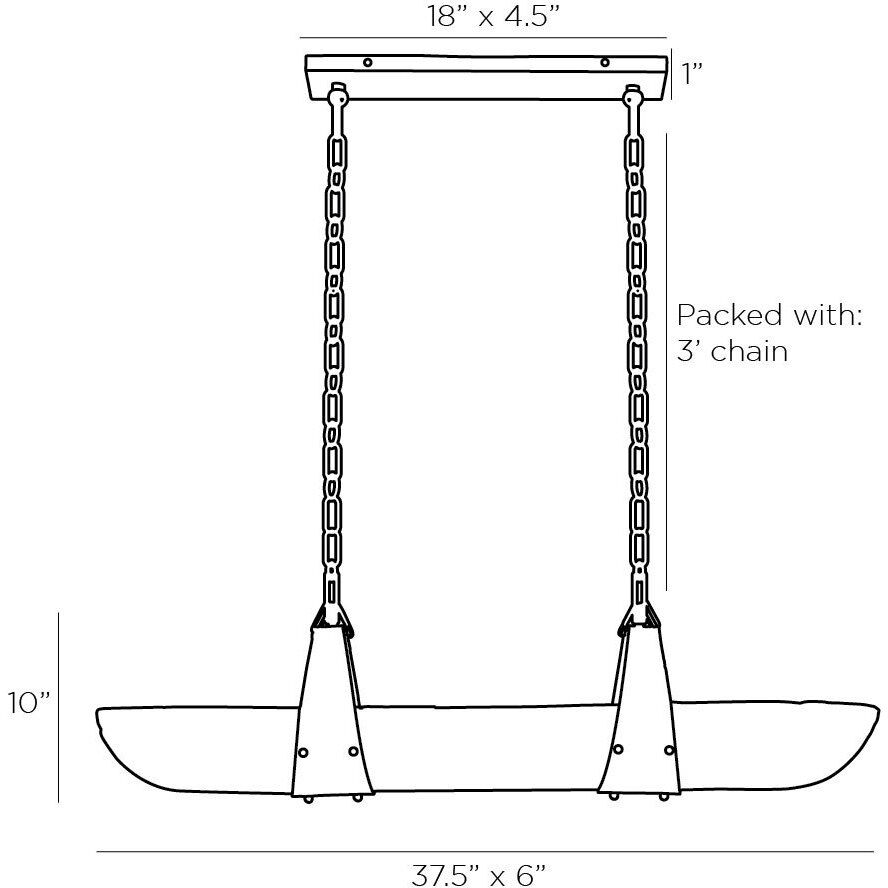 Mykonos 4 Light 37.5 inch Clear and English Bronze Pendant Ceiling Light