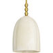 Lyla 1 Light 12 inch Antique Brass Pendant Ceiling Light