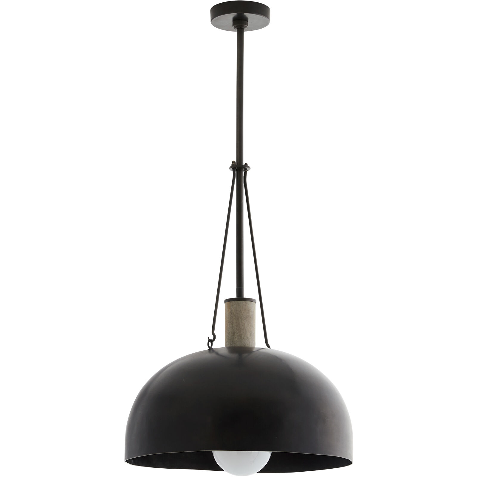 Madea 1 Light 18.5 inch Bronze Pendant Ceiling Light