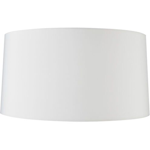 Cristiano 150 watt Ivory Floor Lamp Portable Light