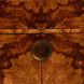 Manhattan 37 inch Toffee Burl Cocktail Cabinet