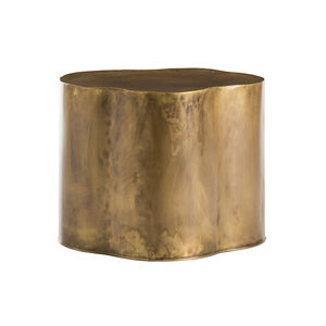 Lowry 24 X 19 inch Antique Brass Side Table