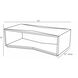 Yuki 55 X 16 inch Cream Cocktail Table