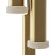 Aleena 3 Light 6.5 inch Antique Brass Pendant Ceiling Light