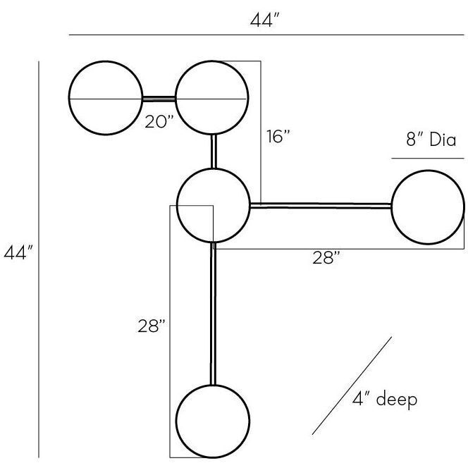 Glaze Sculptural Sconce Wall Light