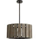 Desmond 1 Light 20 inch Natural Iron Pendant Ceiling Light, Small
