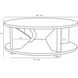 Blaine 48 inch Oyster Coffee Table