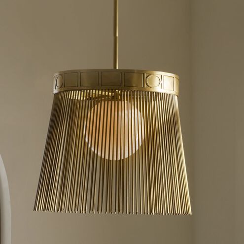 Empire Antique Brass Pendant Ceiling Light