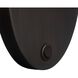 Wrangle 1 Light 6 inch English Bronze and Canteen Wall Sconce Wall Light