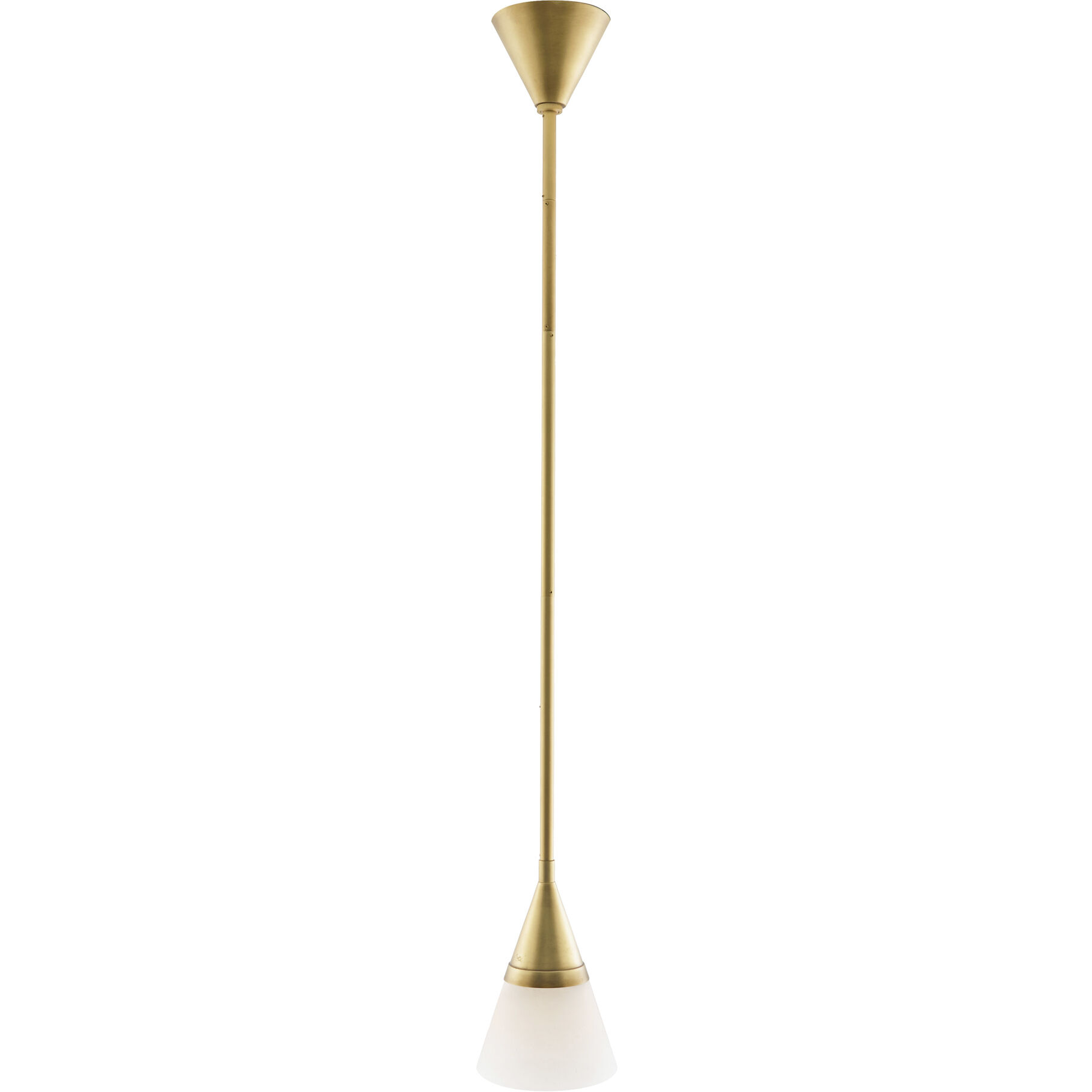 Rai 1 Light 6.5 inch Antique Brass Pendant Ceiling Light
