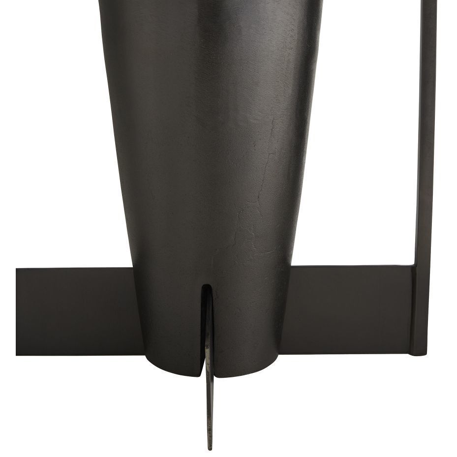 Foundry Aged Bronze Floor Urn