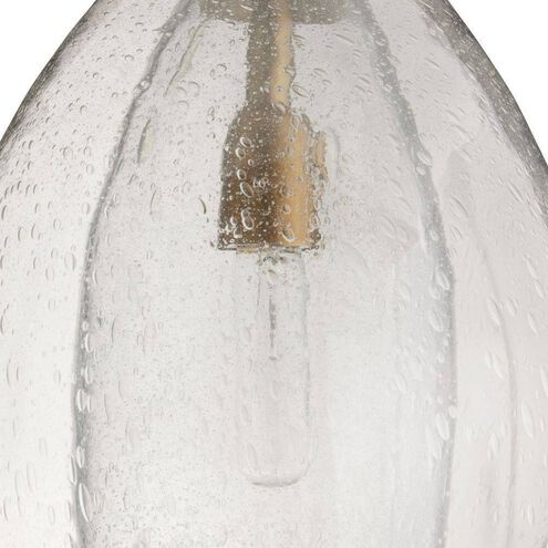 Hilary 1 Light 11 inch Vintage Brass Pendant Ceiling Light