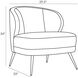 Kitts 33.75 inch Marigold Chair