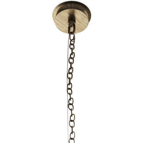 Boswell 1 Light 7 inch Antique Brass Pendant Ceiling Light