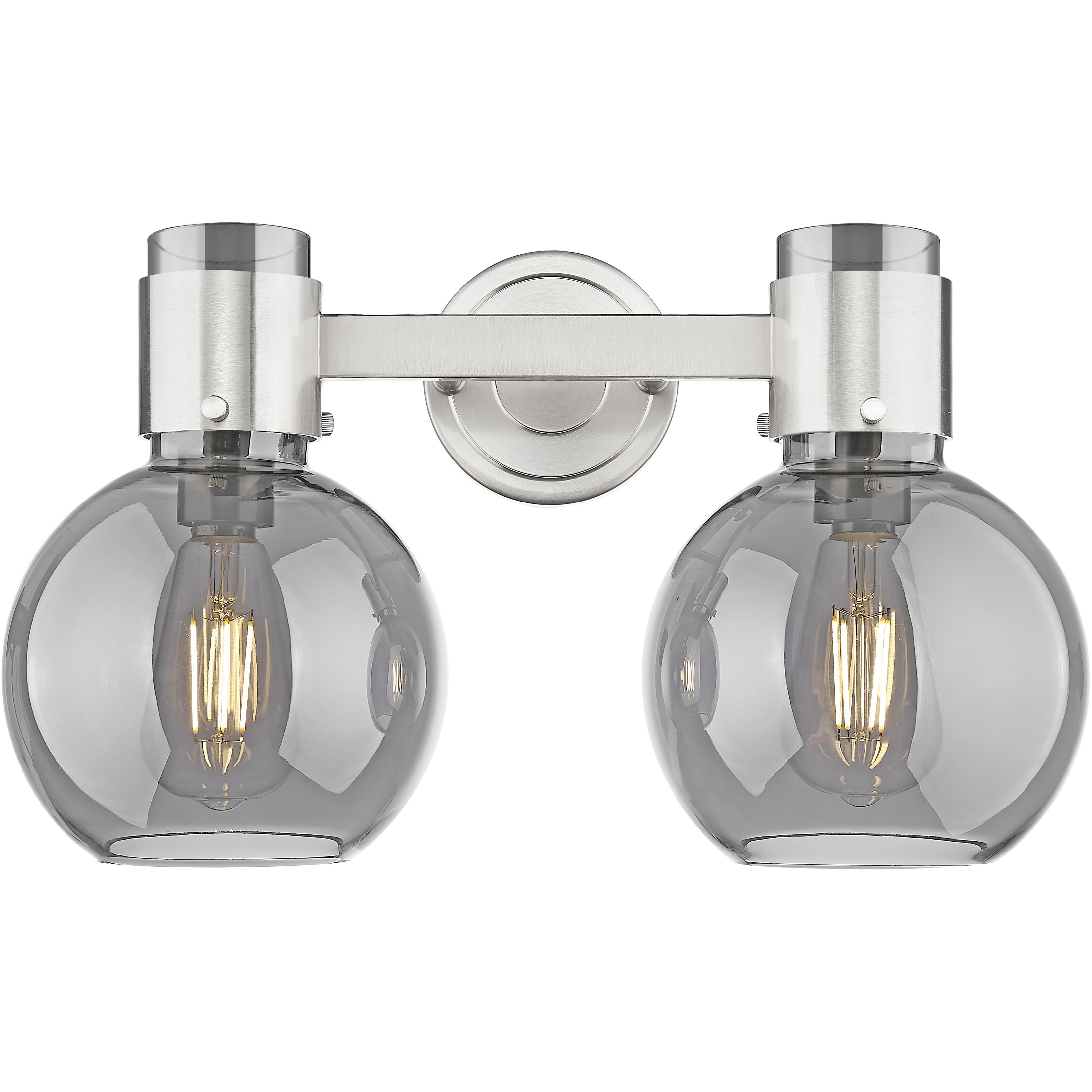 Lawton Sphere 2 Light 15.50 inch Bathroom Vanity Light