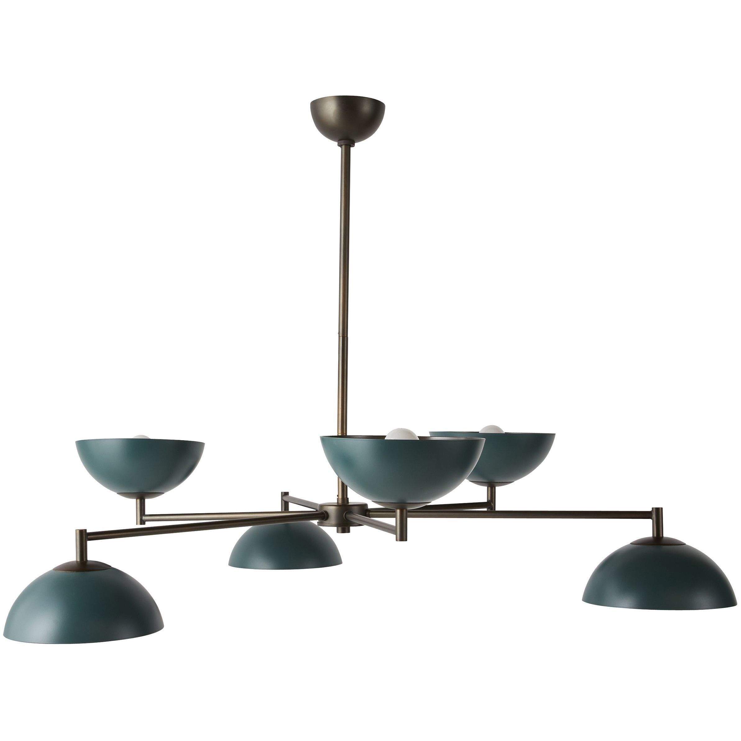 Evansville 6 Light 42 inch Aegean Chandelier Ceiling Light