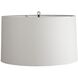 Romy 32 inch Satin Silvered Bronze Table Lamp Portable Light