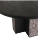 Maddock 60 inch Ebony and Gray Dining Table