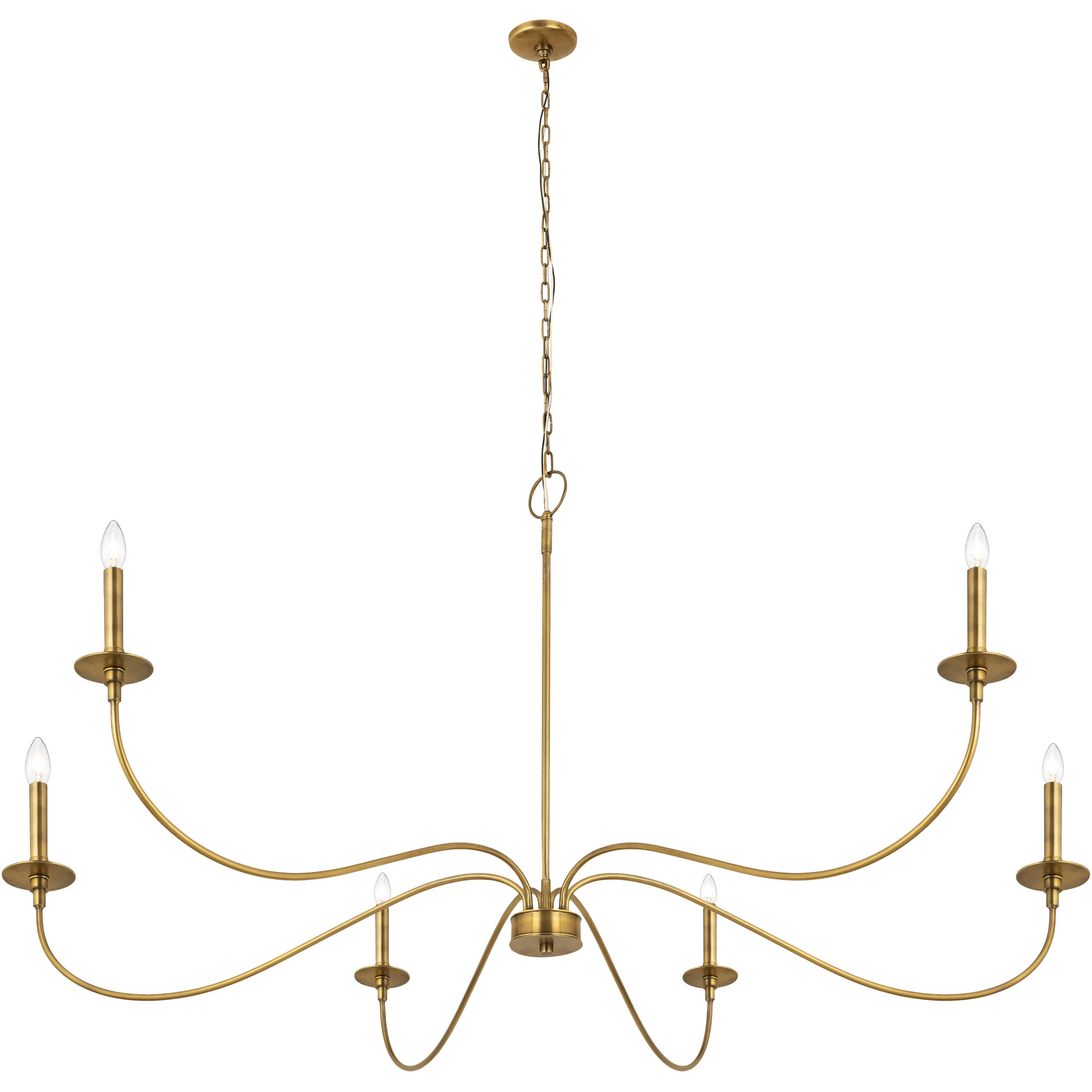 Arrington 6 Light 63.00 inch Chandelier
