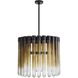 Maxton 3 Light 24.5 inch Bronze Chandelier Ceiling Light