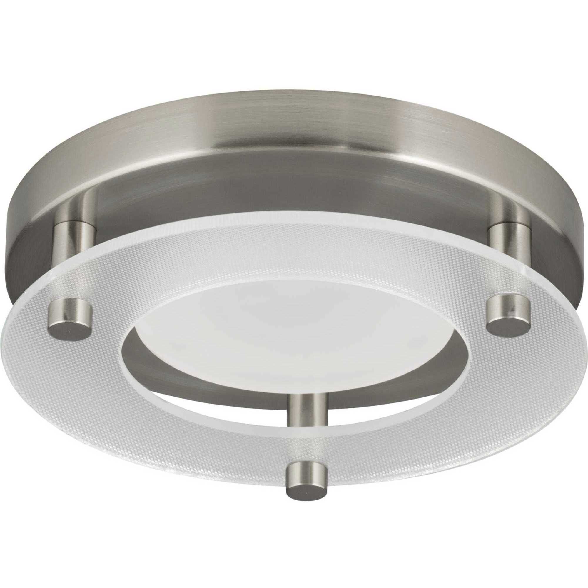LED Flush Mount LED 5.5 inch Brushed Nickel Flush Mount Ceiling Light, Progress LED