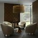 Aljona 32 inch Cream Swivel Chair