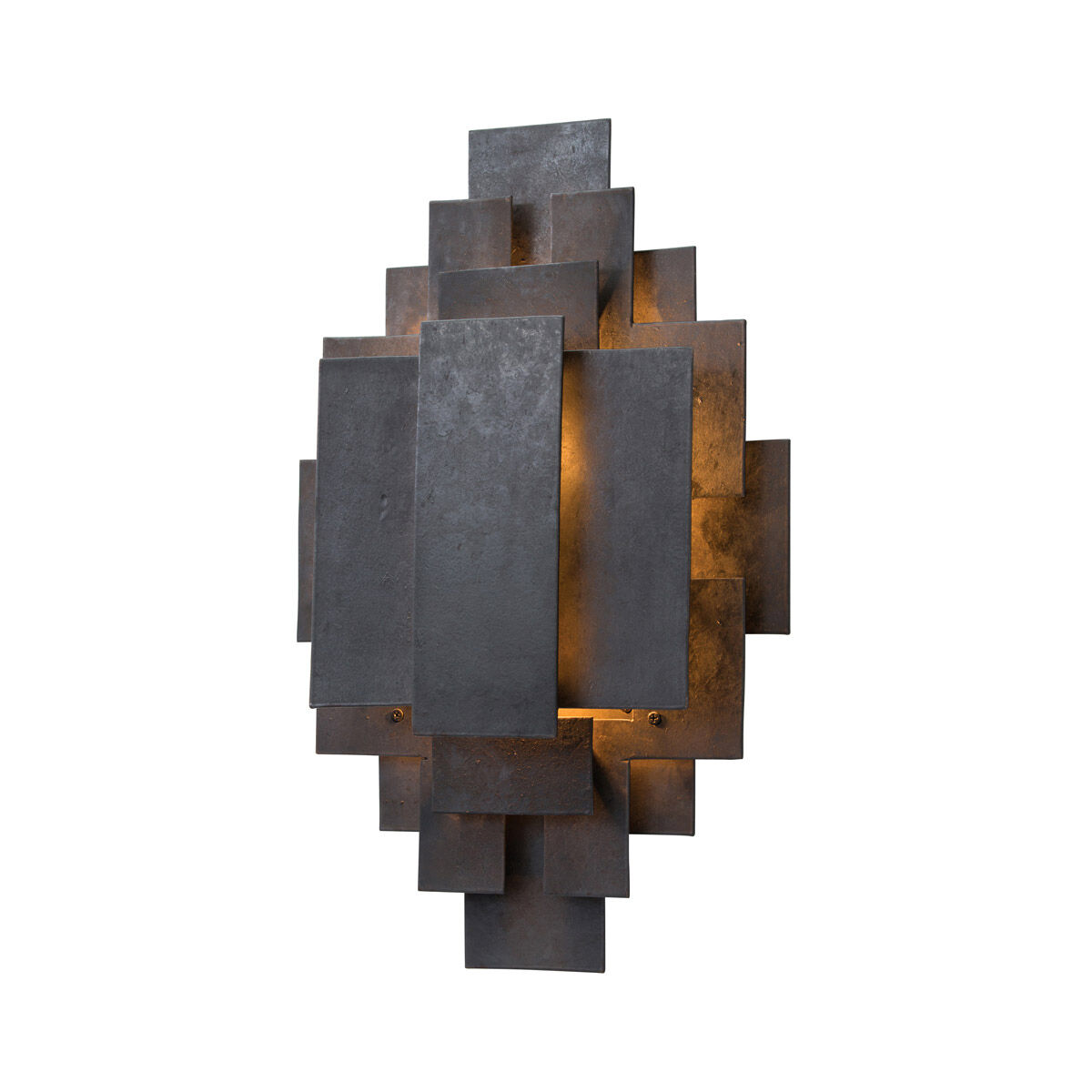 Trinidad Sconce Wall Light in Waxed Iron