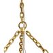 Prescott 12 Light 35 inch Gold Leaf Chandelier Ceiling Light