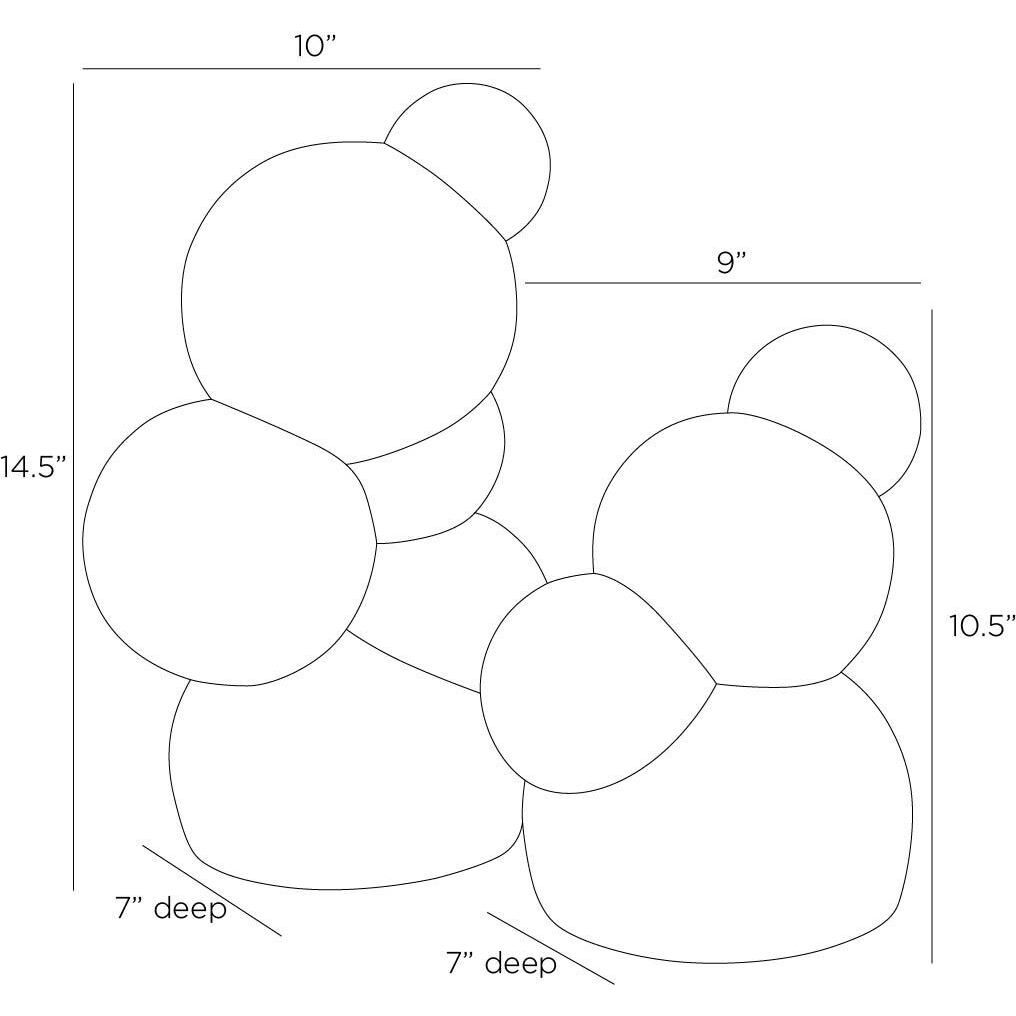 Eastlake Sculptures, Set of 2