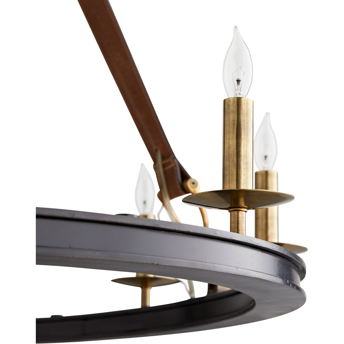 Chaney 9 Light 33 inch Bronze and Antique Brass Chandelier Ceiling Light