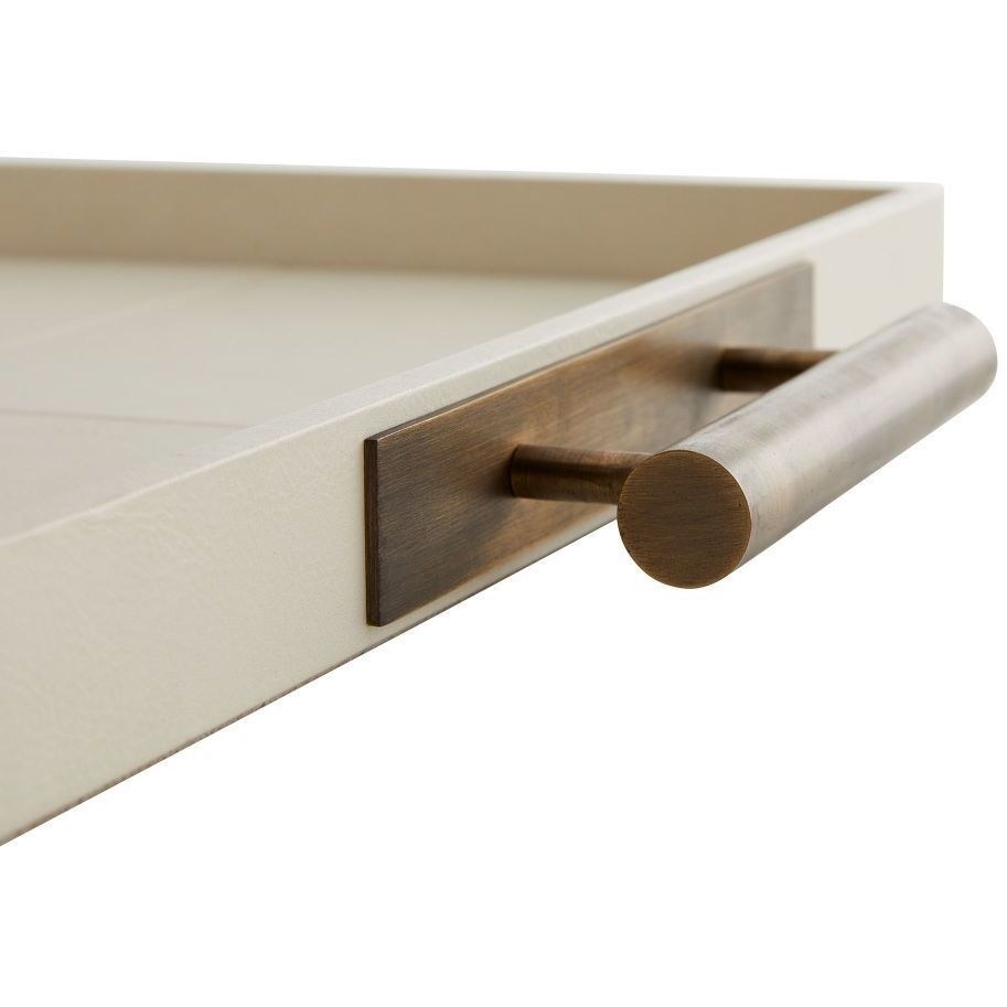 Maxwell 25 X 1.5 inch Ivory Tray