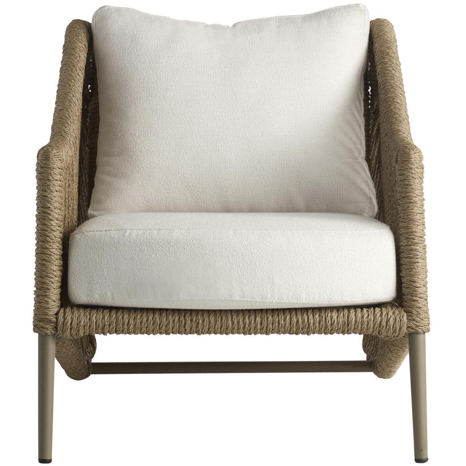 Kiki Pearl and Tan with Beige Outdoor Chair