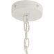 Kaia 6 Light 39 inch White Chandelier Ceiling Light