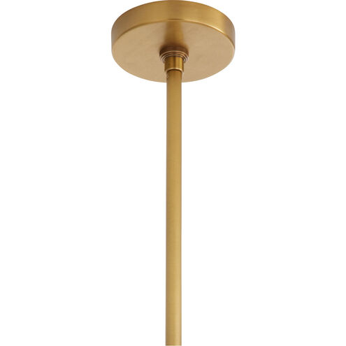 Luciano 4 Light 28 inch Antique Brass Chandelier Ceiling Light