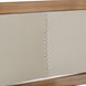 Keegan 35 inch Morel and Walnut with Brushed Stainless Steel Counter Stool