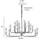 Breck 18 Light 48 inch Antique Brass Chandelier Ceiling Light, Large, Essential Lighting