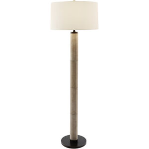 Russel 67 inch 150.00 watt Bone Floor Lamp Portable Light