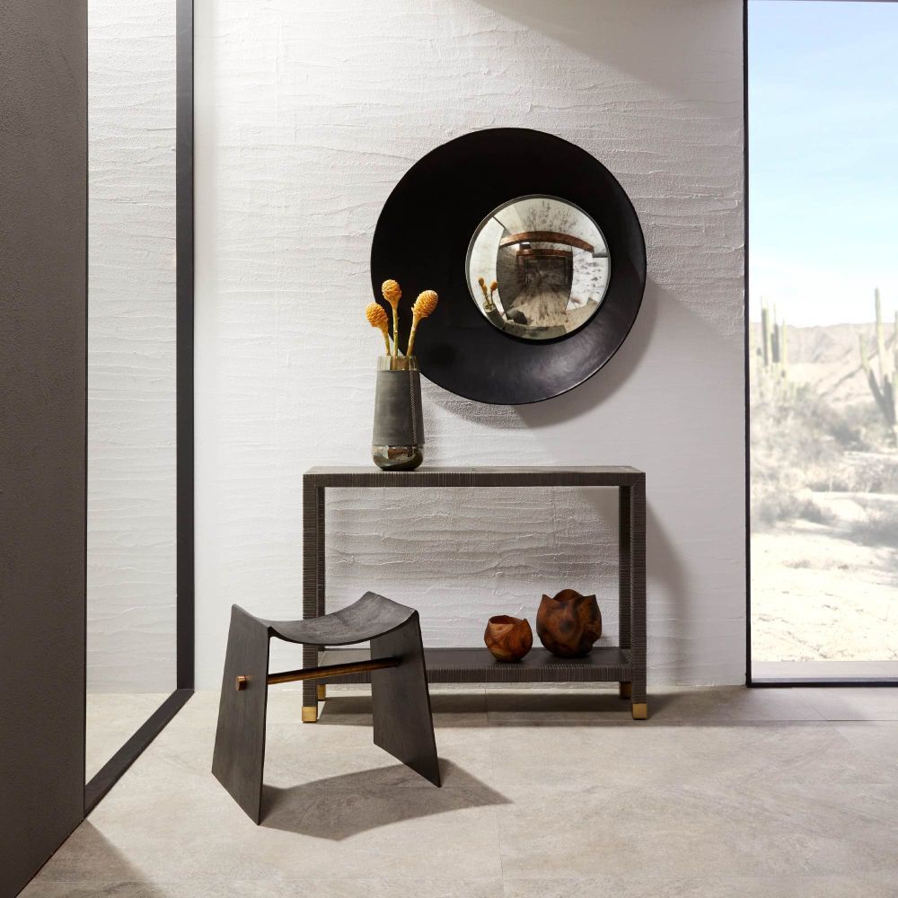 Oswald Dim Gray Console Table