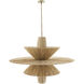 Shay 1 Light 44 inch Natural Chandelier Ceiling Light