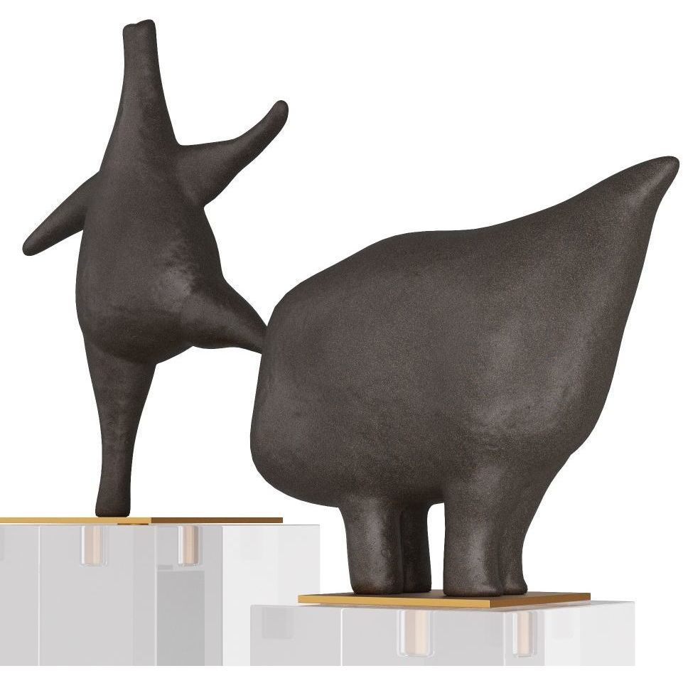 Brovina Black Sculptures, Set of 2